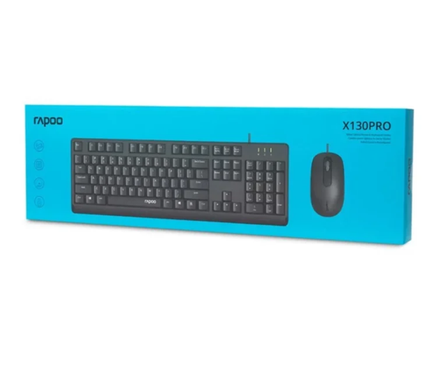 Screenshot (76).png کیبورد و موس سیم دار X130PRO رپو/RAPOO